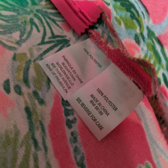 NWT! Lilly Pulitzer Cassia Skort Raz Berry Catty Shack Size 8 - Picture 15 of 15